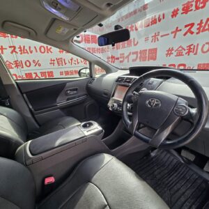 PRIUSα　プリウスα　Ｓチューンブラック　【総合評価優良車】【特別仕様車】【カスタム】【車検２年付】
