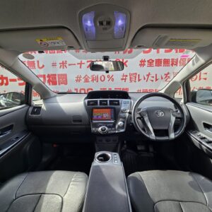 PRIUSα　プリウスα　Ｓチューンブラック　【総合評価優良車】【特別仕様車】【カスタム】【車検２年付】