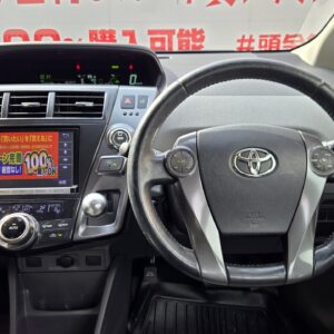 PRIUSα　プリウスα　Ｓチューンブラック　【総合評価優良車】【特別仕様車】【カスタム】【車検２年付】