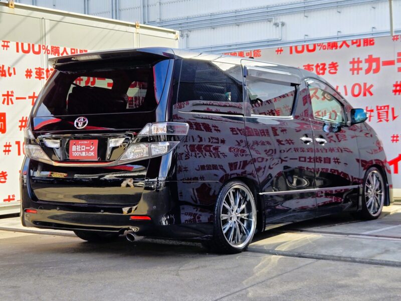 VELLFIRE ヴェルファイア 2.4Z プラチナセレクションⅡ【総合評価優良車】【特別仕様車】【カスタム】【車検2年付】