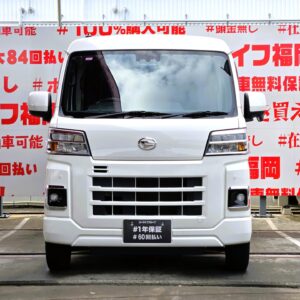 HIJET　ハイゼットカーゴ　クルーズ ターボ 4WD　【車検２年付】　